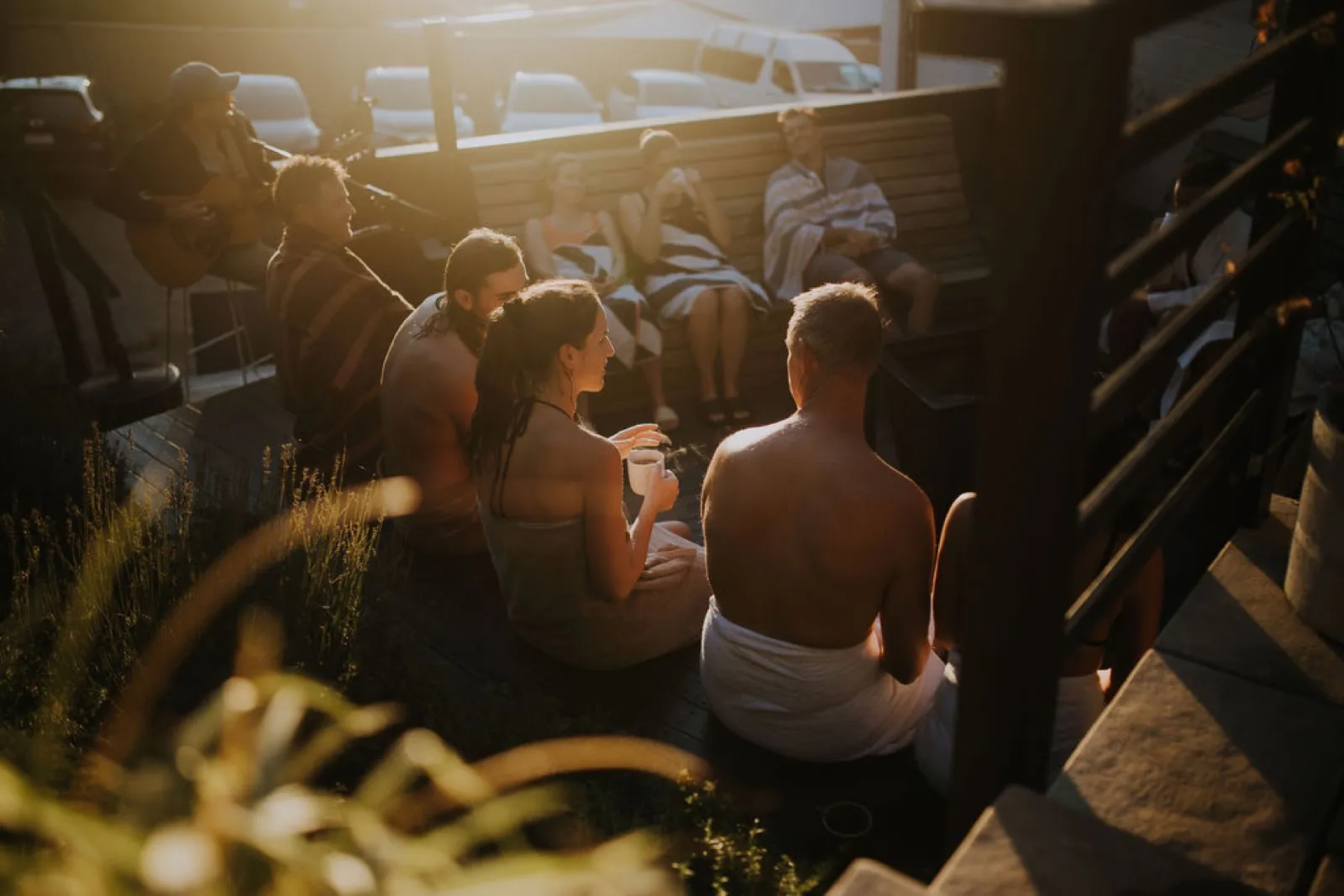 Social Sauna Saturday: music, BBQ, community