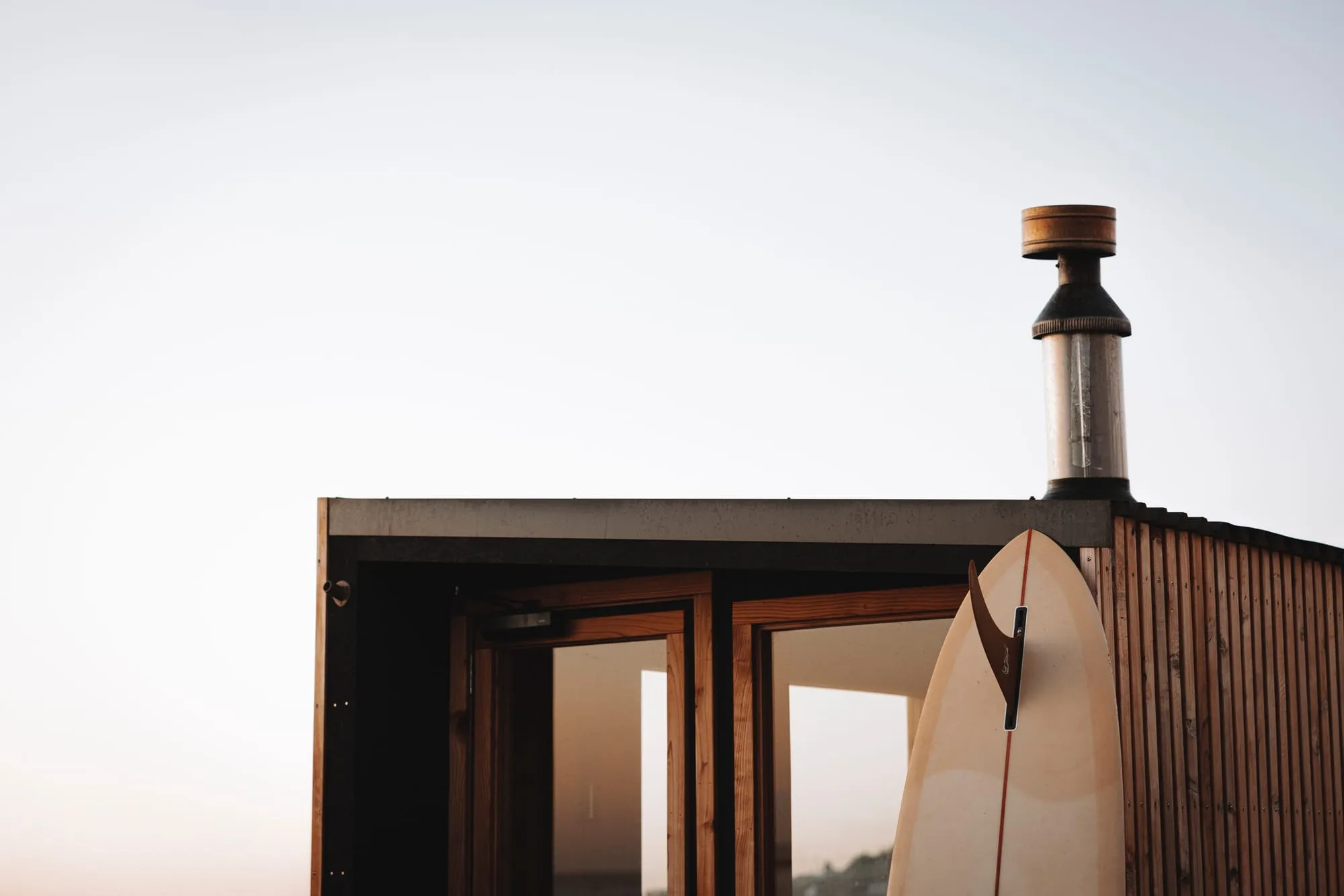 Wood-fired sauna